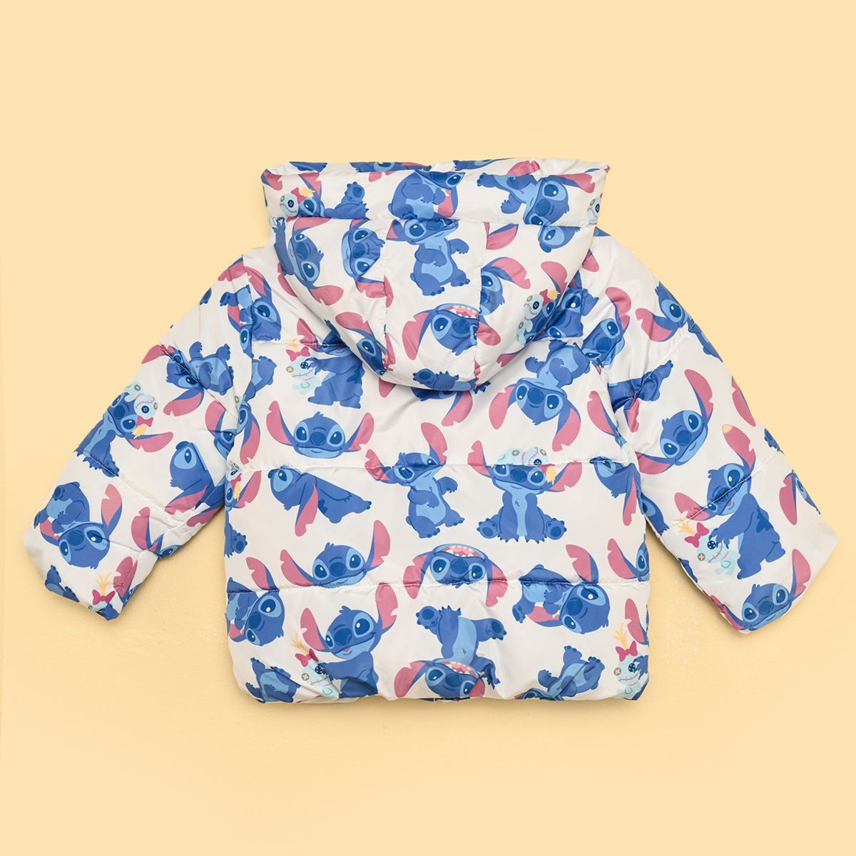 LILO & STITCH - Chaqueta Con capucha para Niña Acolchada LILO & STITCH 
