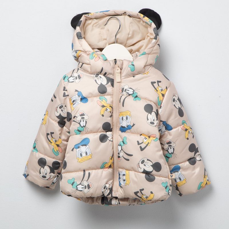 STD CHARACTERS - Chaqueta Bebé niño con Estampado Con capucha Mickey STD Characters