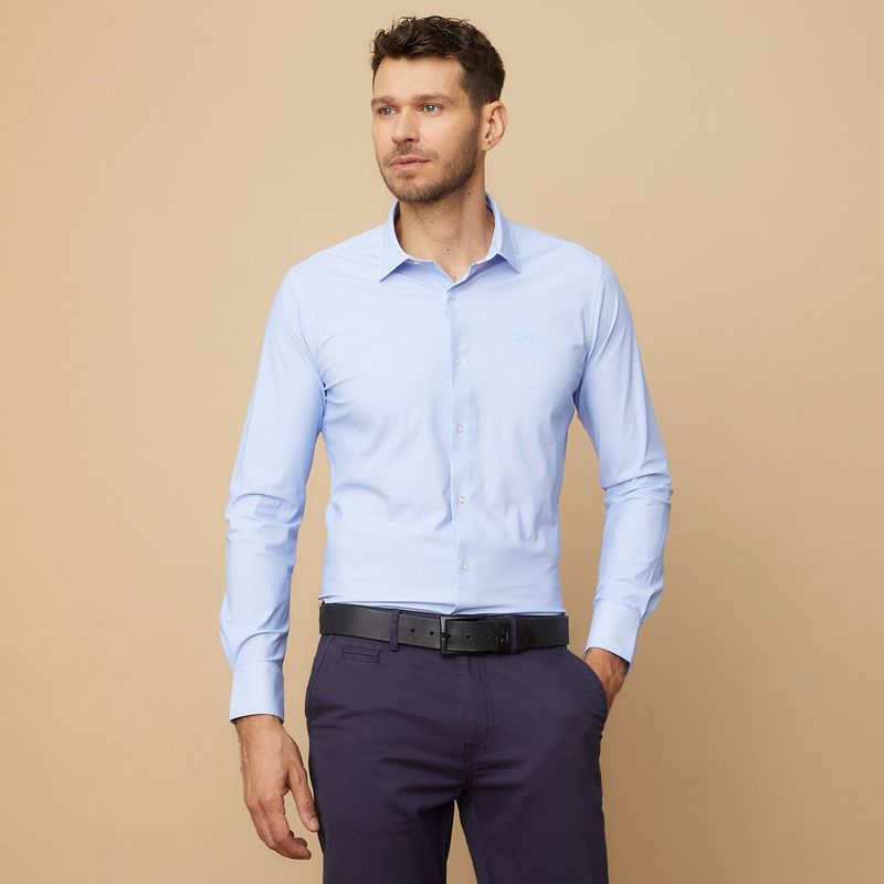 LA MARTINA - Camisa Hombre Manga larga Slim de La Martina