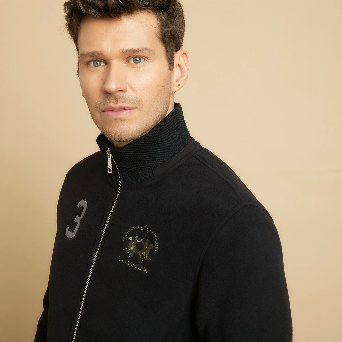 LA MARTINA - Saco Polar Hombre con Bordado La Martina