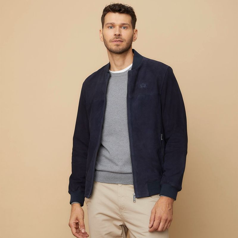 LA MARTINA - Chaqueta de cuero Hombre Cuero LA MARTINA