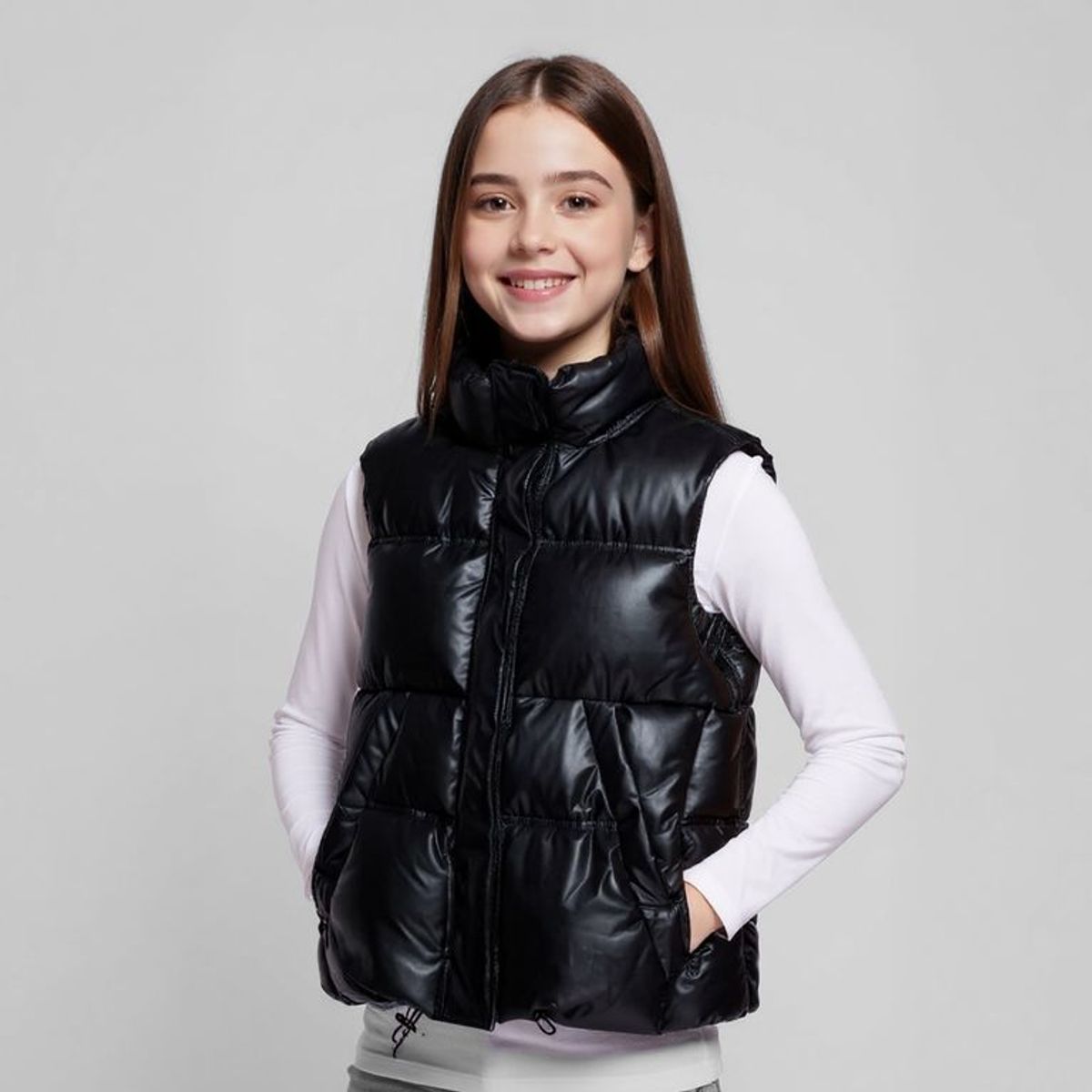 ELV - Chaleco Para Niña Acolchado Elv