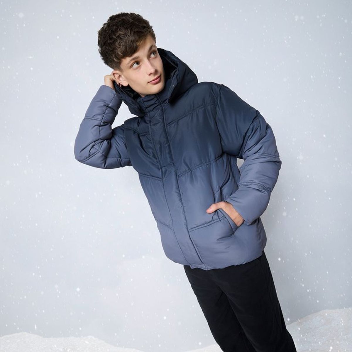 FEDERATION - Chaqueta Con capucha para Niño Acolchado Federation