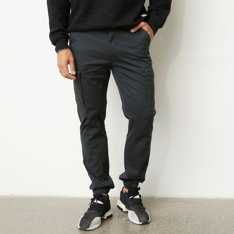 MOSSIMO - Pantalón cargo Hombre Jogger de Algodón Mossimo