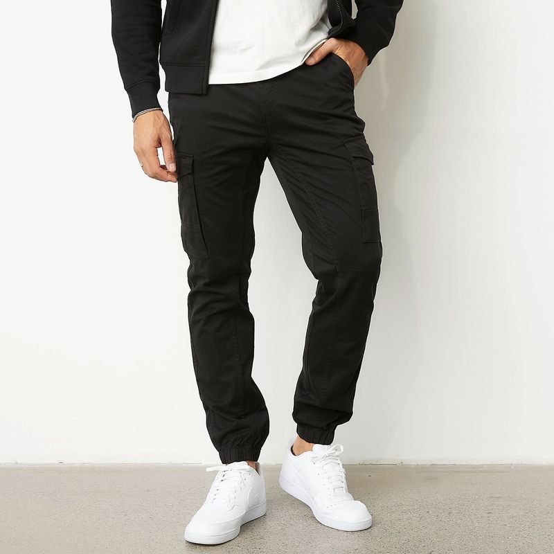 MOSSIMO - Pantalón cargo Hombre Jogger de Algodón Mossimo