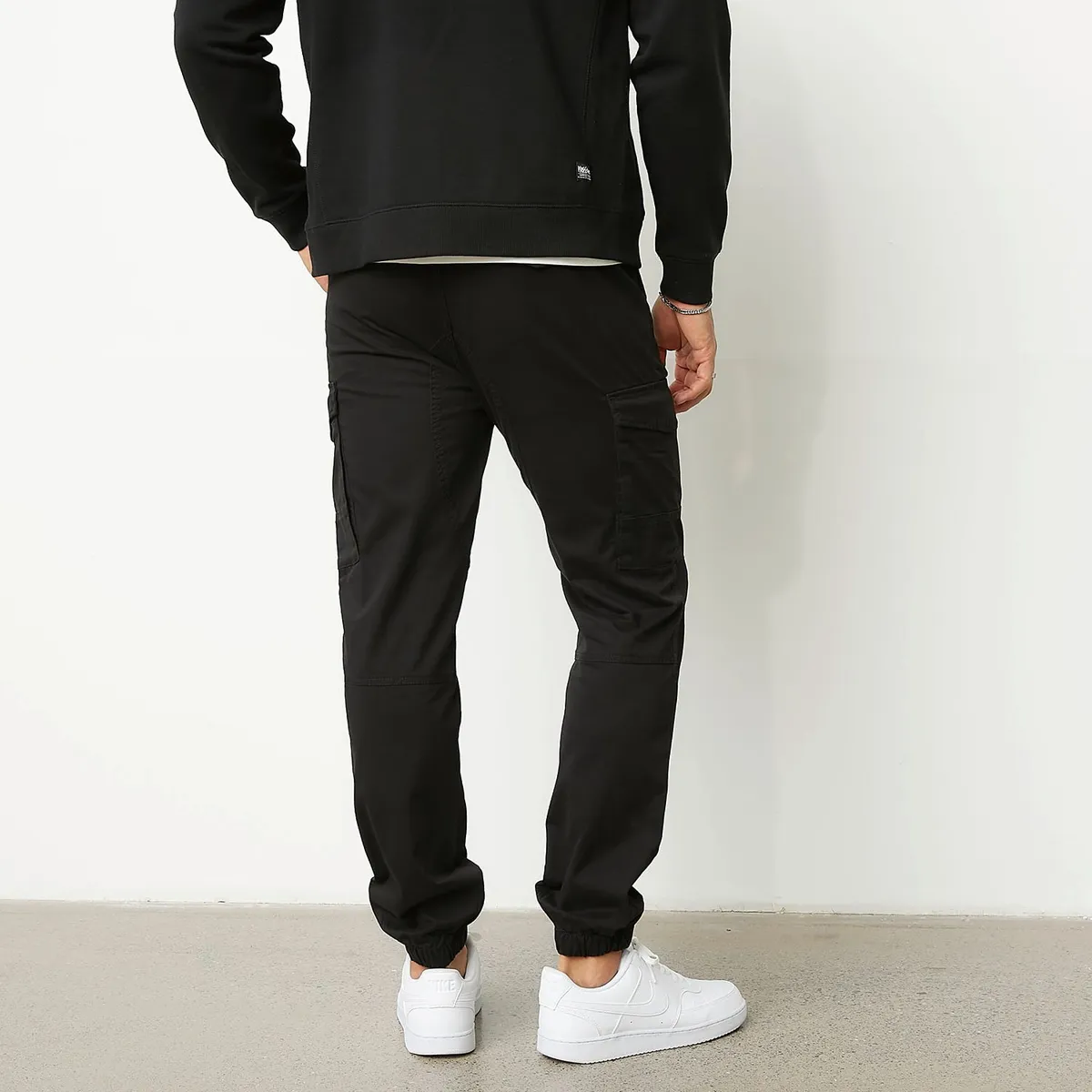 MOSSIMO - Pantalón cargo Hombre Jogger de Algodón Mossimo