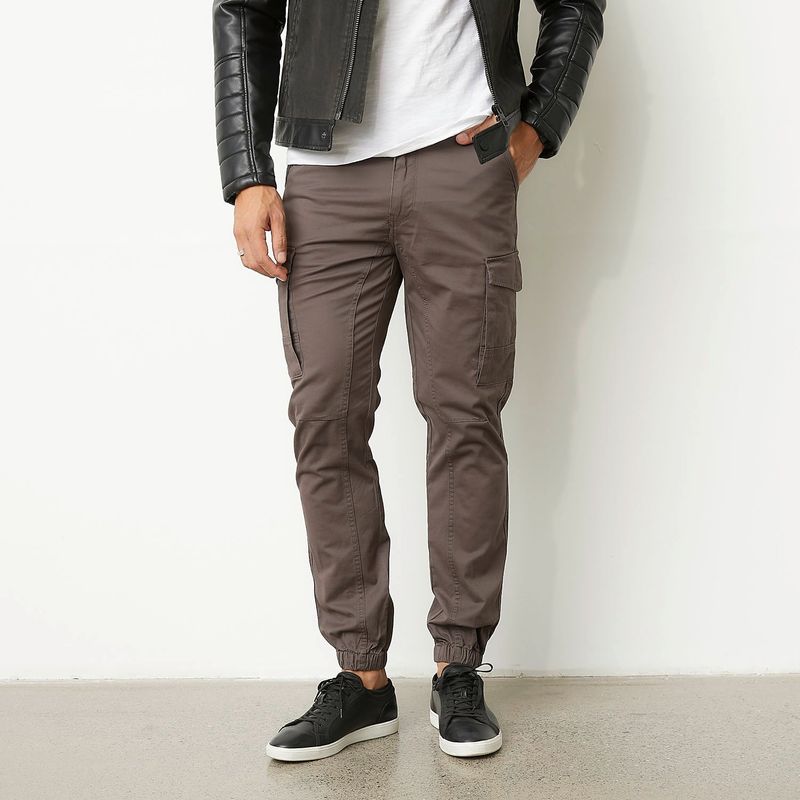 MOSSIMO - Pantalón cargo Hombre Jogger de Algodón Mossimo
