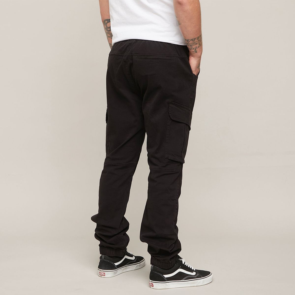 DENIMLAB - Pantalón cargo Hombre de Algodón Denimlab
