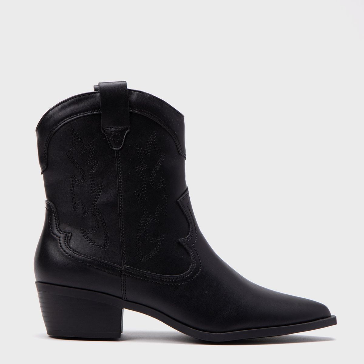 SYBILLA - Botas texanas para Mujer con tacón Cónico Tewesty Sybilla color Negro