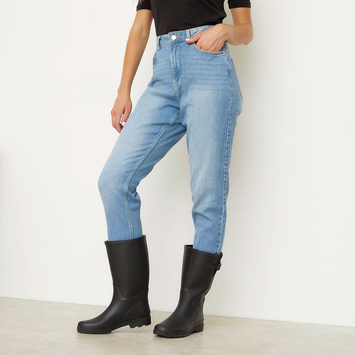 SYBILLA - Botas de lluvia Mujer Atanewhigh Sybilla Negras