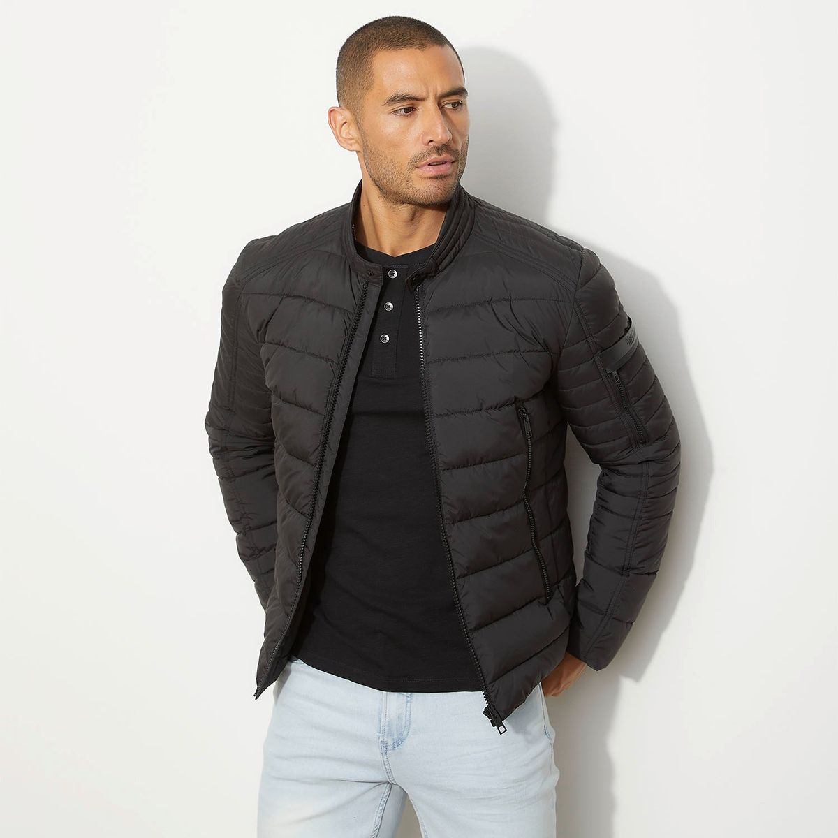 MOSSIMO - Chaqueta Acolchadas Hombre Mossimo