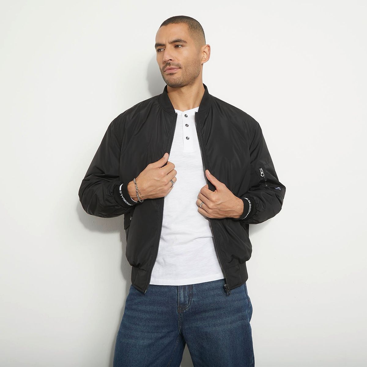 MOSSIMO - Chaqueta Bomber Hombre Mossimo