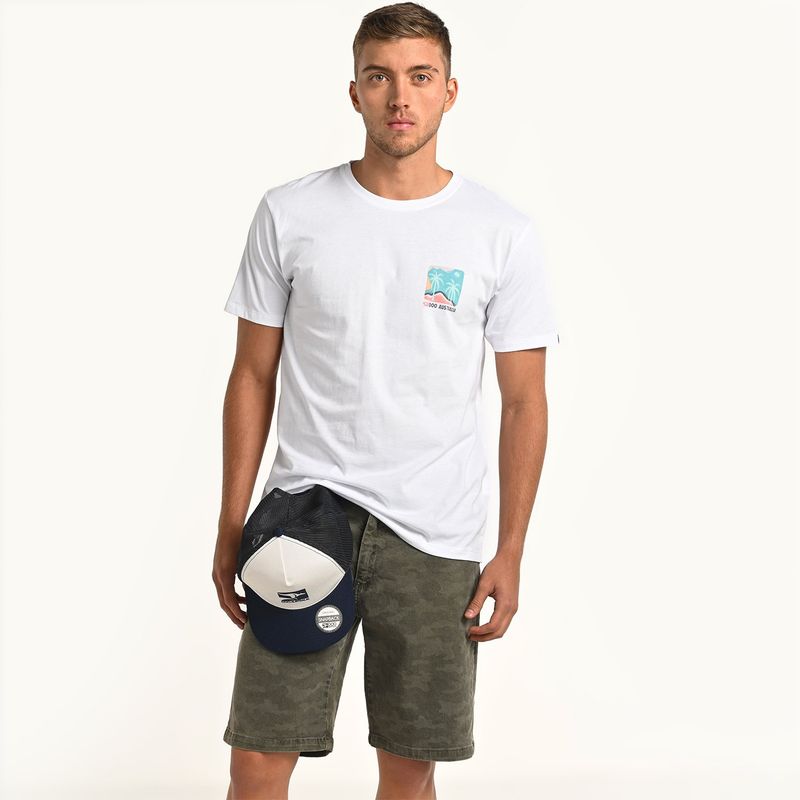 DOO AUSTRALIA - Camiseta Hombre Manga corta de Algodón Doo Australia