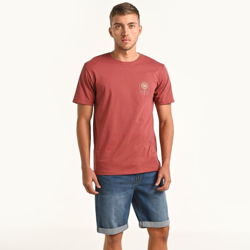 DOO AUSTRALIA - Camiseta Hombre Manga corta de Algodón Doo Australia