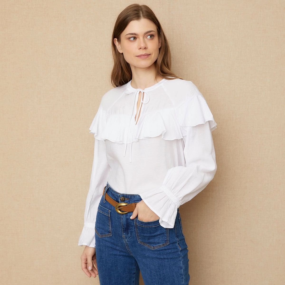 UNIVERSITY CLUB - Blusa Mujer Manga larga University Club