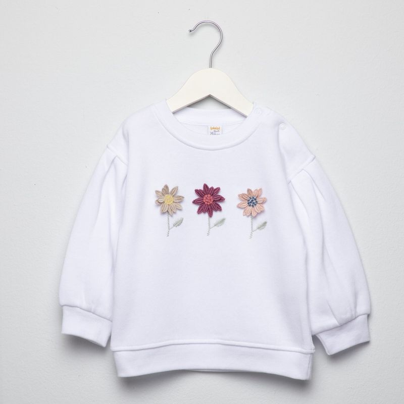YAMP - Saco para Bebé niña con Flores Algodón Yamp