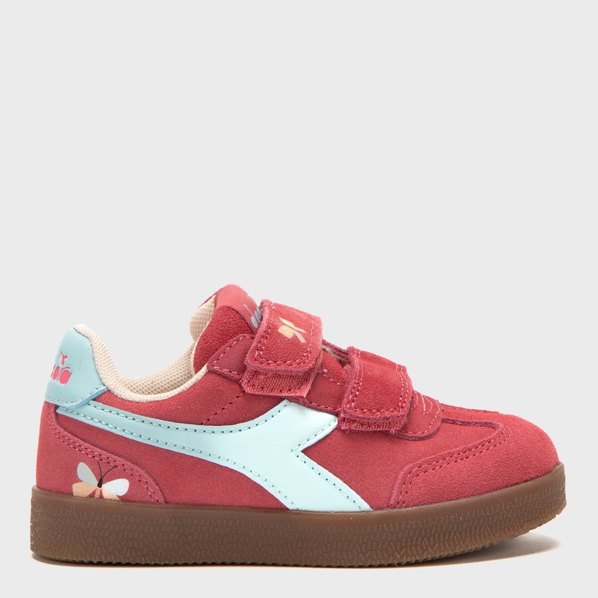 DIADORA - Tenis moda Diadora Bamtelo I Niña con Velcro Horma Justa 