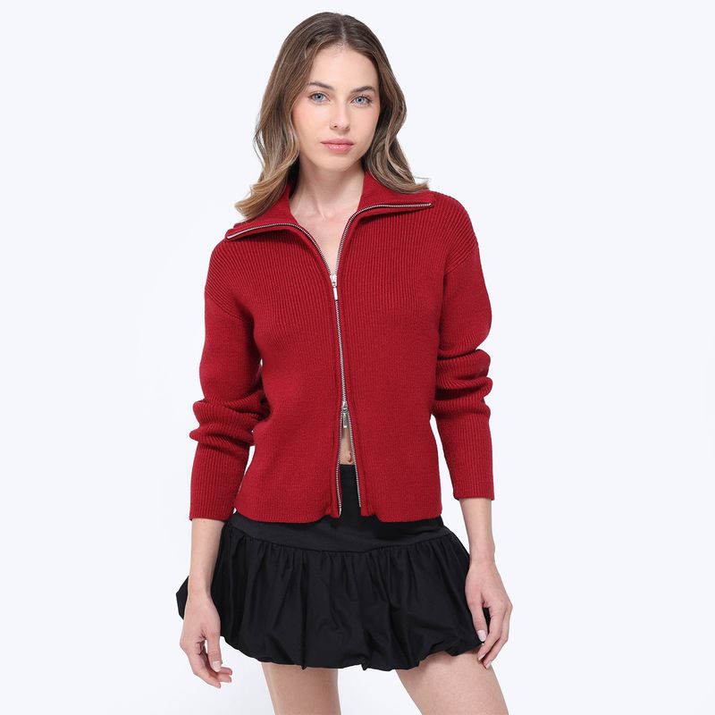 SYBILLA - Saco Mujer Crop Sybilla