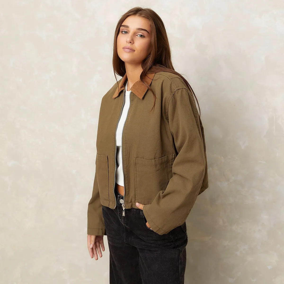 SYBILLA - Chaqueta Mujer de Algodón Sybilla