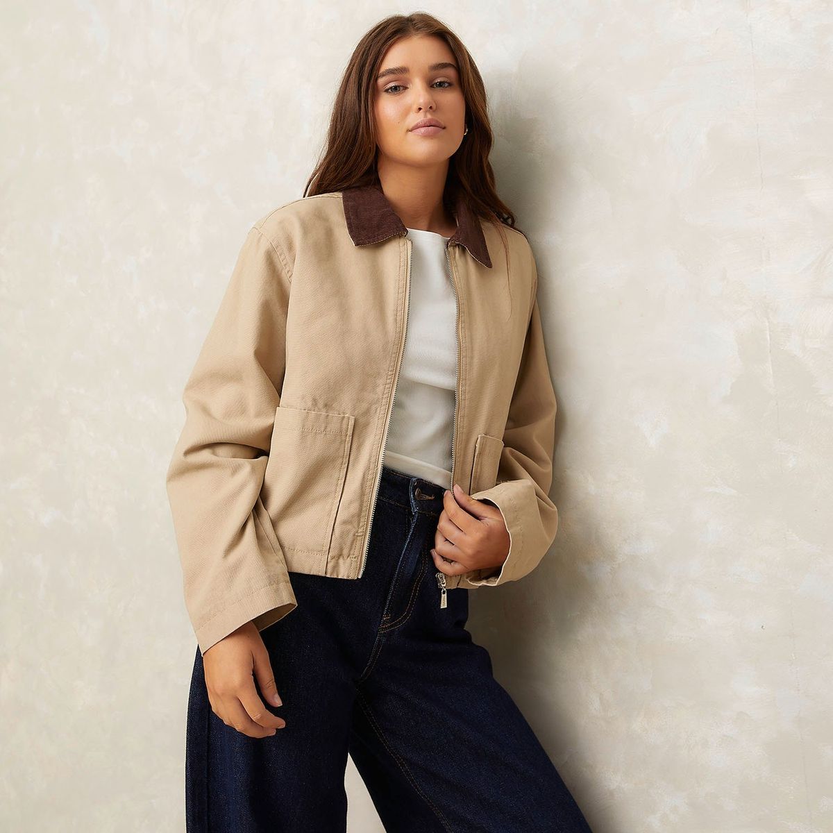 SYBILLA - Chaqueta Mujer de Algodón Sybilla