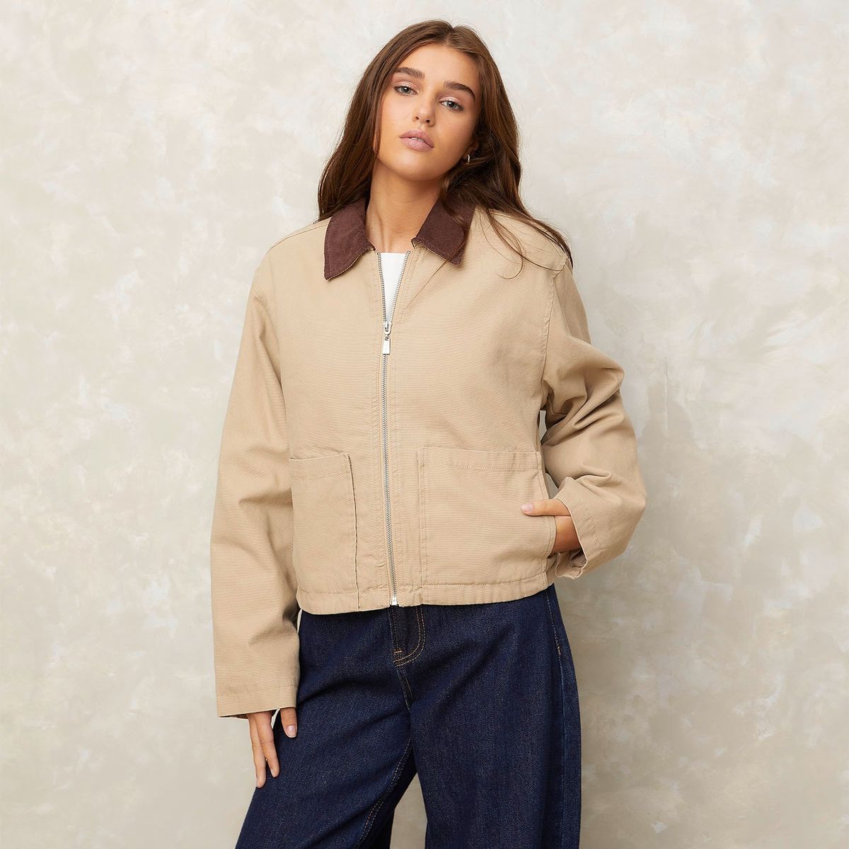 SYBILLA - Chaqueta Mujer de Algodón Sybilla