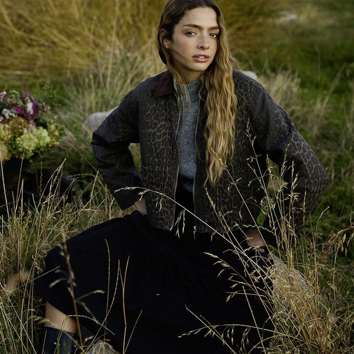 SYBILLA - Chaqueta Mujer de Algodón Sybilla