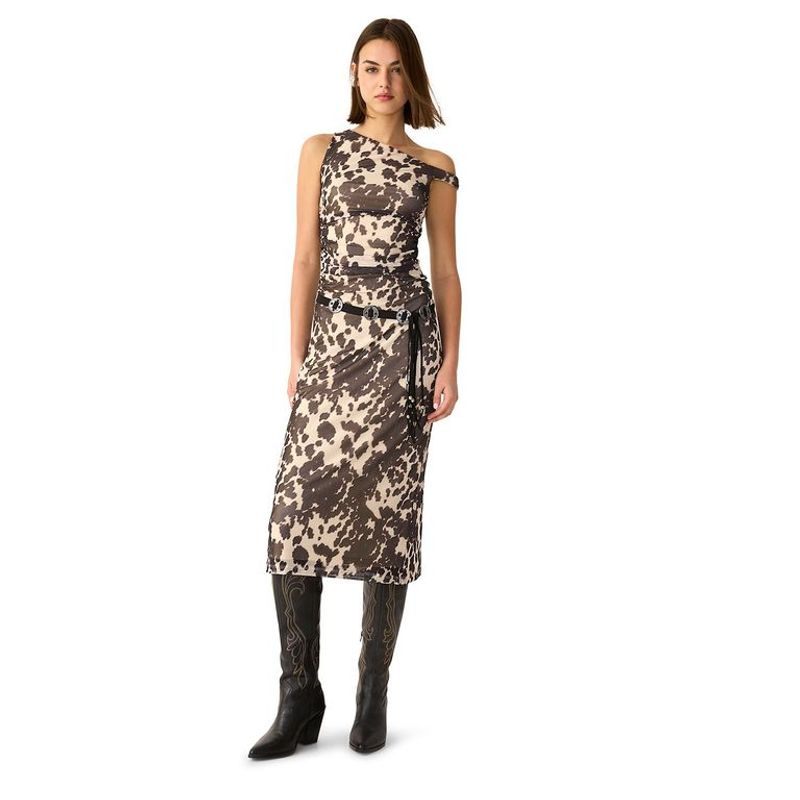 SYBILLA - Vestido Mujer Medio con Estampado Sybilla