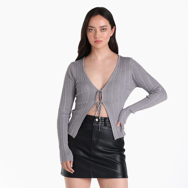 DENIMLAB - Saco Mujer Crop Denimlab