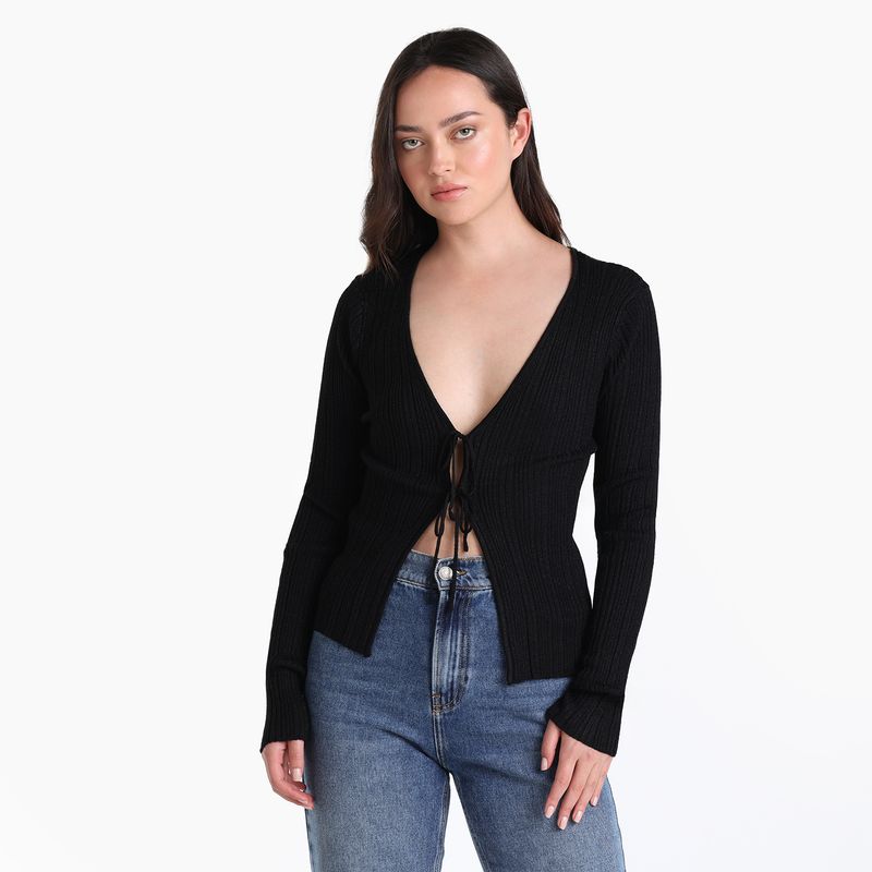 DENIMLAB - Saco Mujer Crop Denimlab