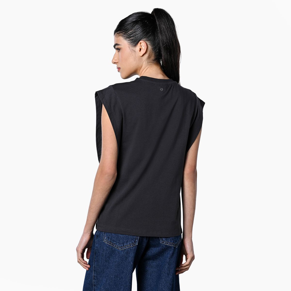 DENIMLAB - Camiseta Mujer Sin mangas Denimlab