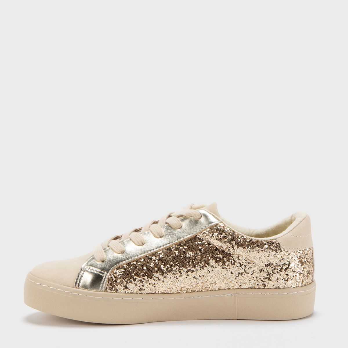 ELV - Tenis moda Elv Sp Stary J Niña Golden Estrella