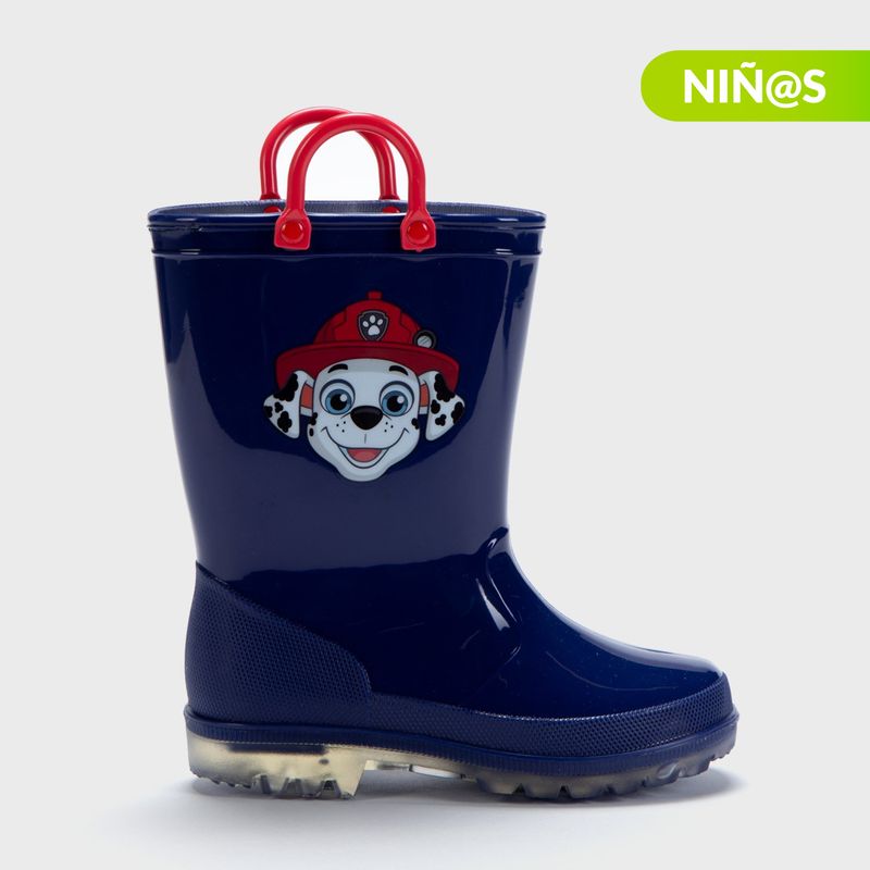 PAW PATROL - Botas de lluvia con luces L Rain I PP Paw Patrol Niño 