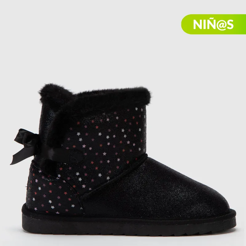 BARBIE - Botas L Sheep J Barbie Niña color Negro  