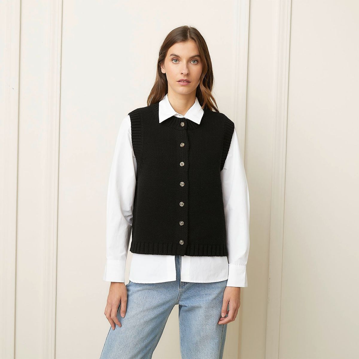 BASEMENT - Chaleco Mujer Basement