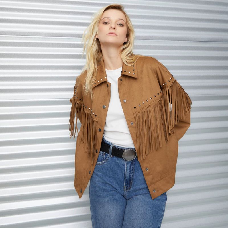 DENIMLAB - Chaqueta Mujer con Taches Denimlab