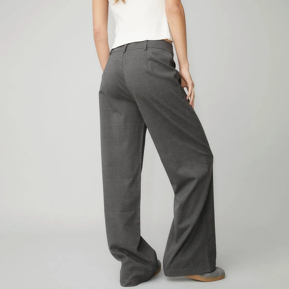 DENIMLAB - Pantalón Wide leg Mujer Tiro alto Denimlab
