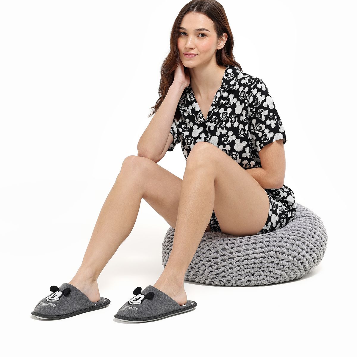 DISNEY - Chanclas pantufla Mujer Disney