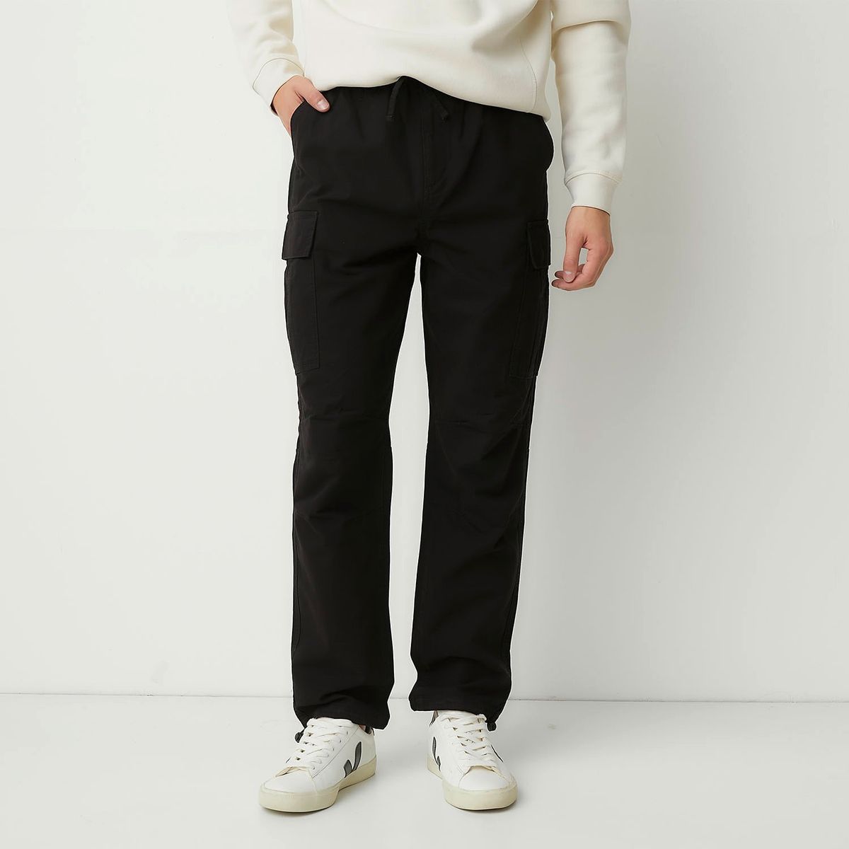 BASEMENT - Pantalón Cargo Hombre de Algodón BASEMENT