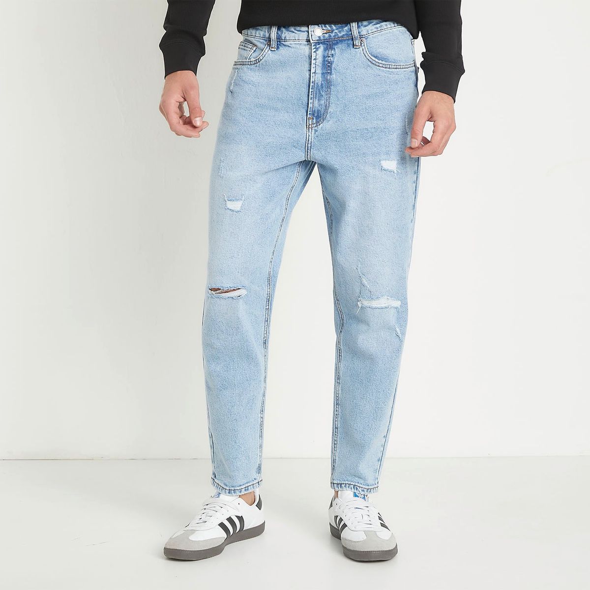 BASEMENT - Jean 5 Bolsillos Hombre Slim de Algodón Basement