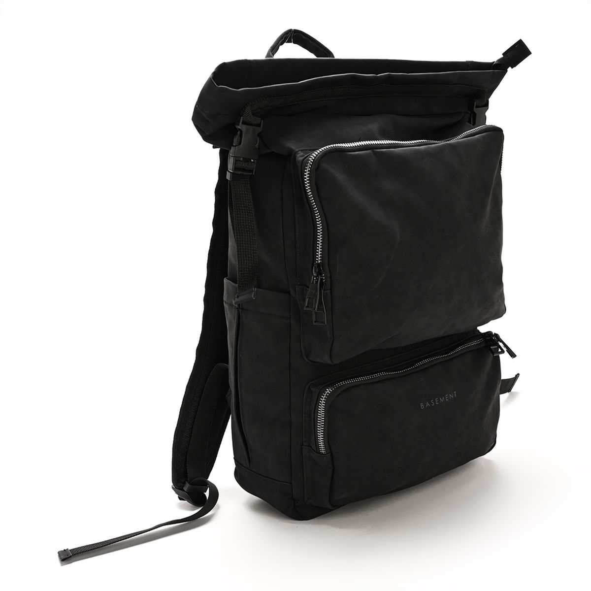 BASEMENT - Morral Hombre Basement Poliuretano Estilo mochila BAG PU W25