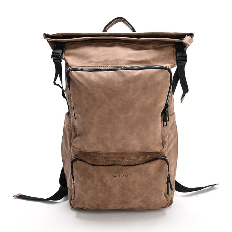 BASEMENT - Morral Hombre Basement Poliuretano Estilo mochila BAG PU W25