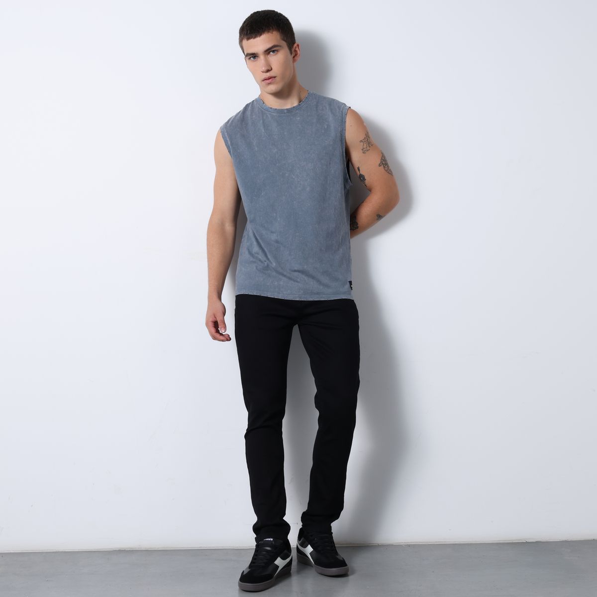 DENIMLAB - Jean 5 Bolsillos Hombre Skinny de Algodón Denimlab