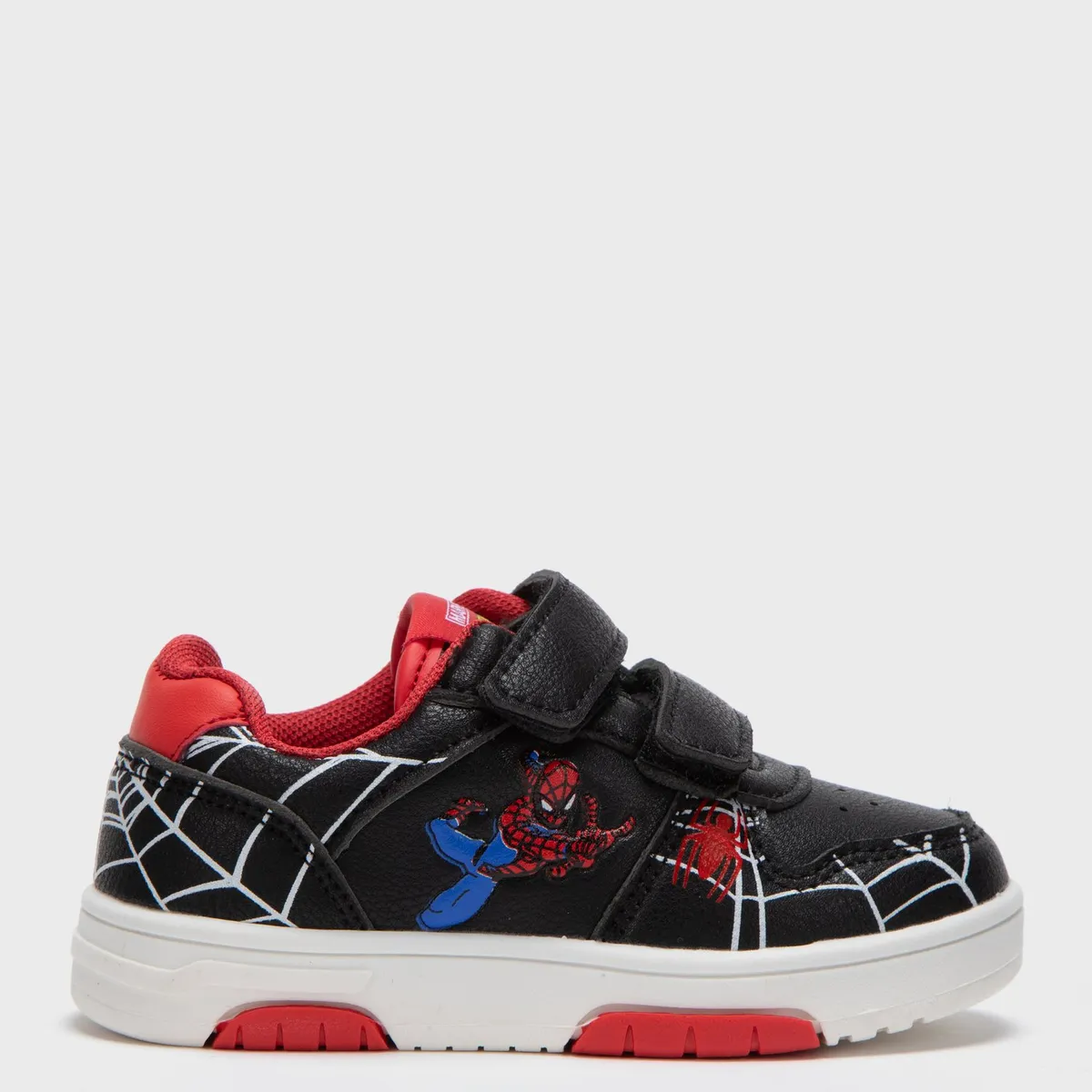 MARVEL - Tenis L Mood I Ne Spider-Man Marvel Niño con Velcro color Negro
