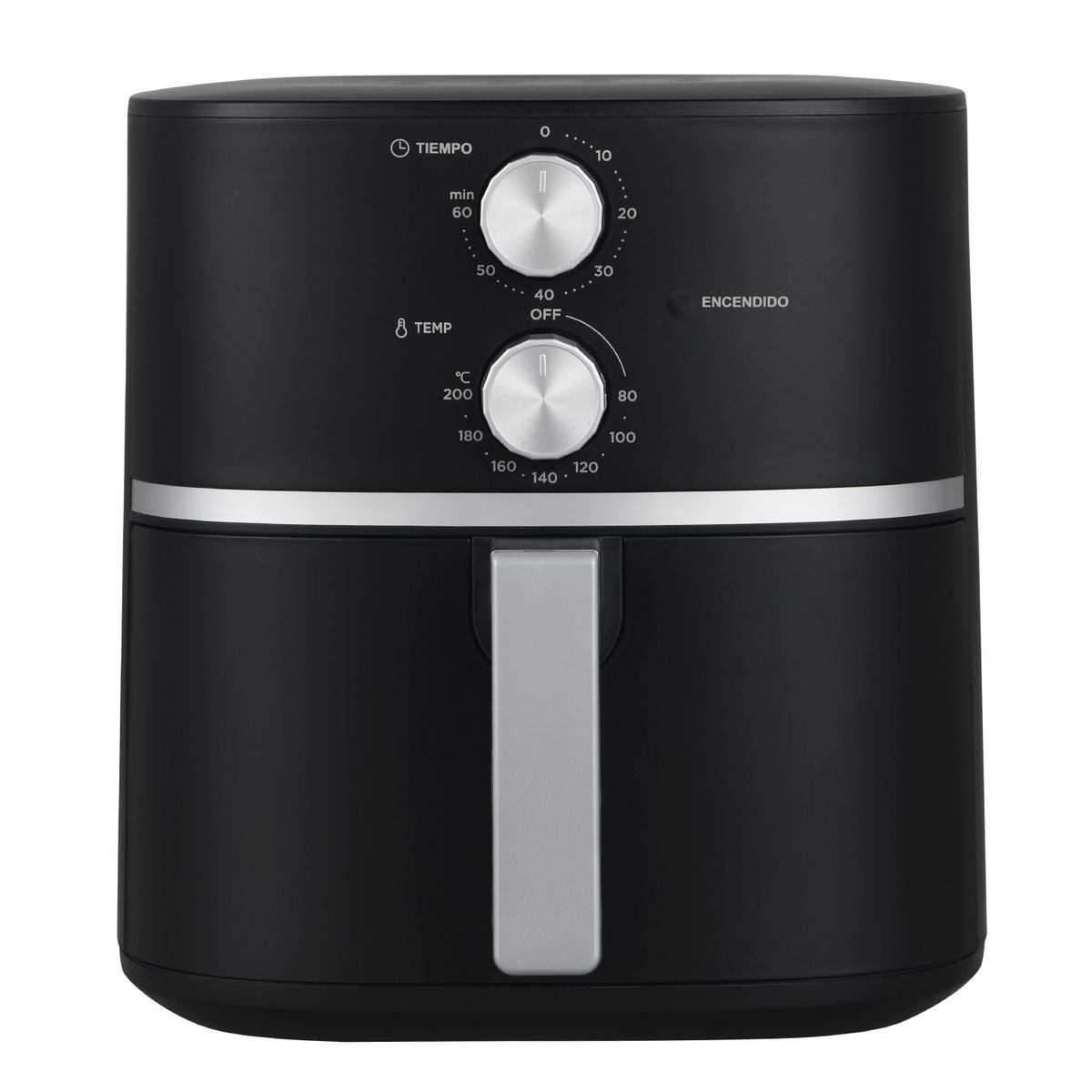 RECCO - Freidora de aire Recco | 5.5 Lts | 1500W | 200°C Temperatura Máxima 