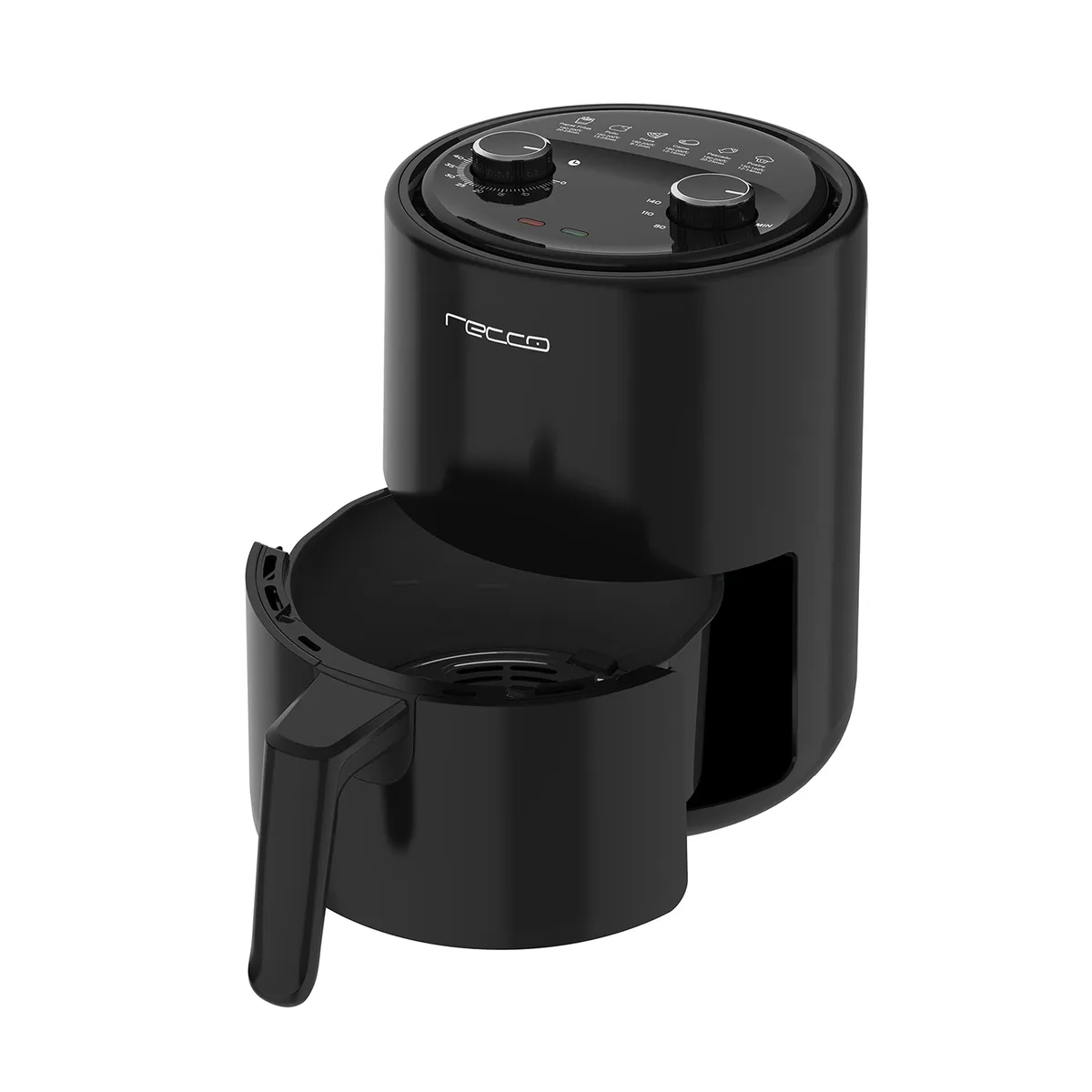 RECCO - Freidora de aire Recco | 2.1 Lts | 6 programas predeterminados