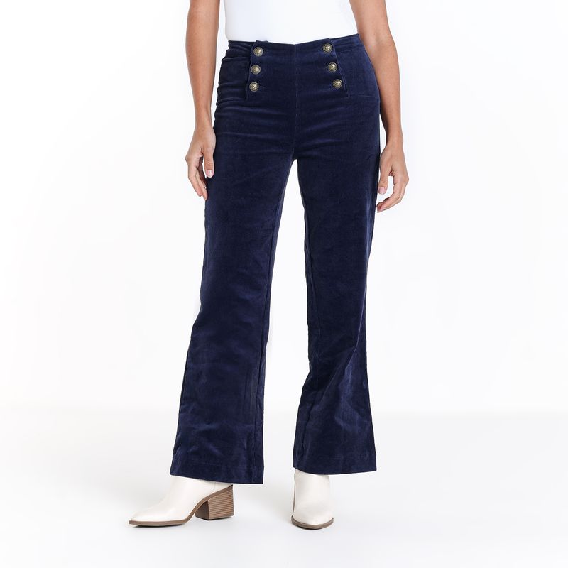 BASEMENT - Pantalón Culotte Mujer Tiro medio Basement