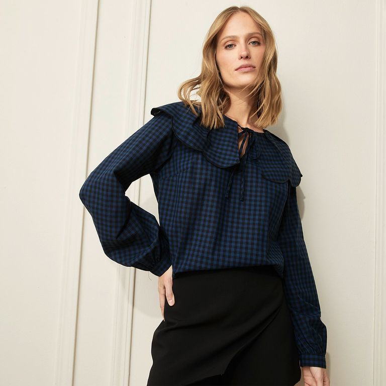 Blazer Mujer Wide leg University Club
