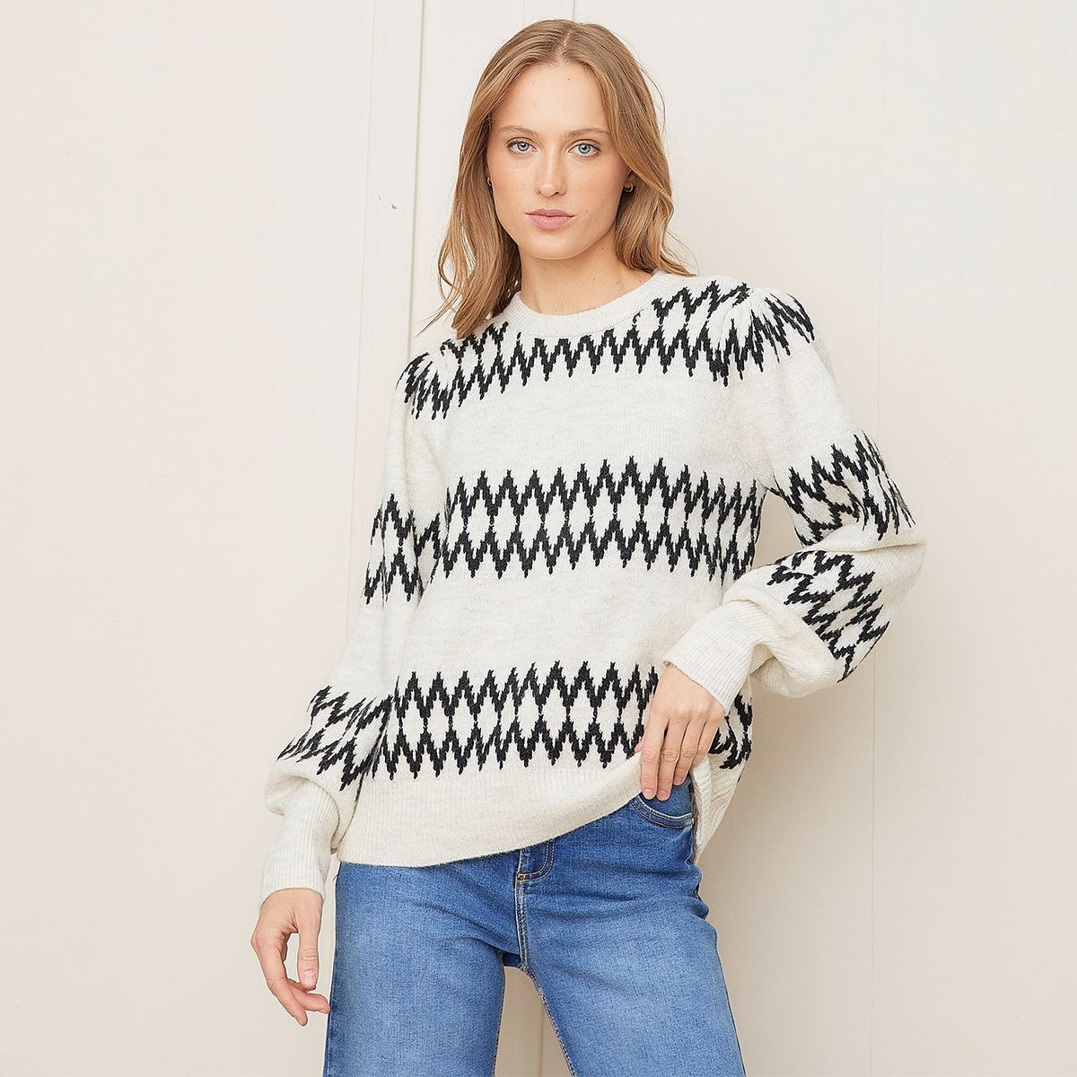 BASEMENT - Saco Mujer con Estampado Basement