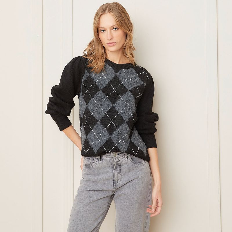 BASEMENT - Saco Mujer con Estampado Basement