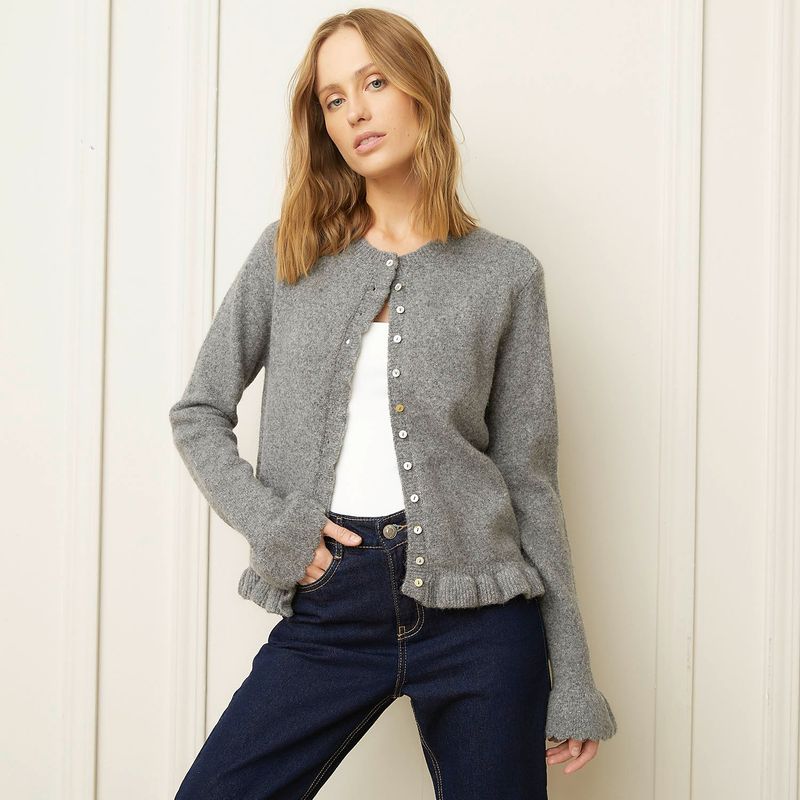 BASEMENT - Cardigan Mujer Basement